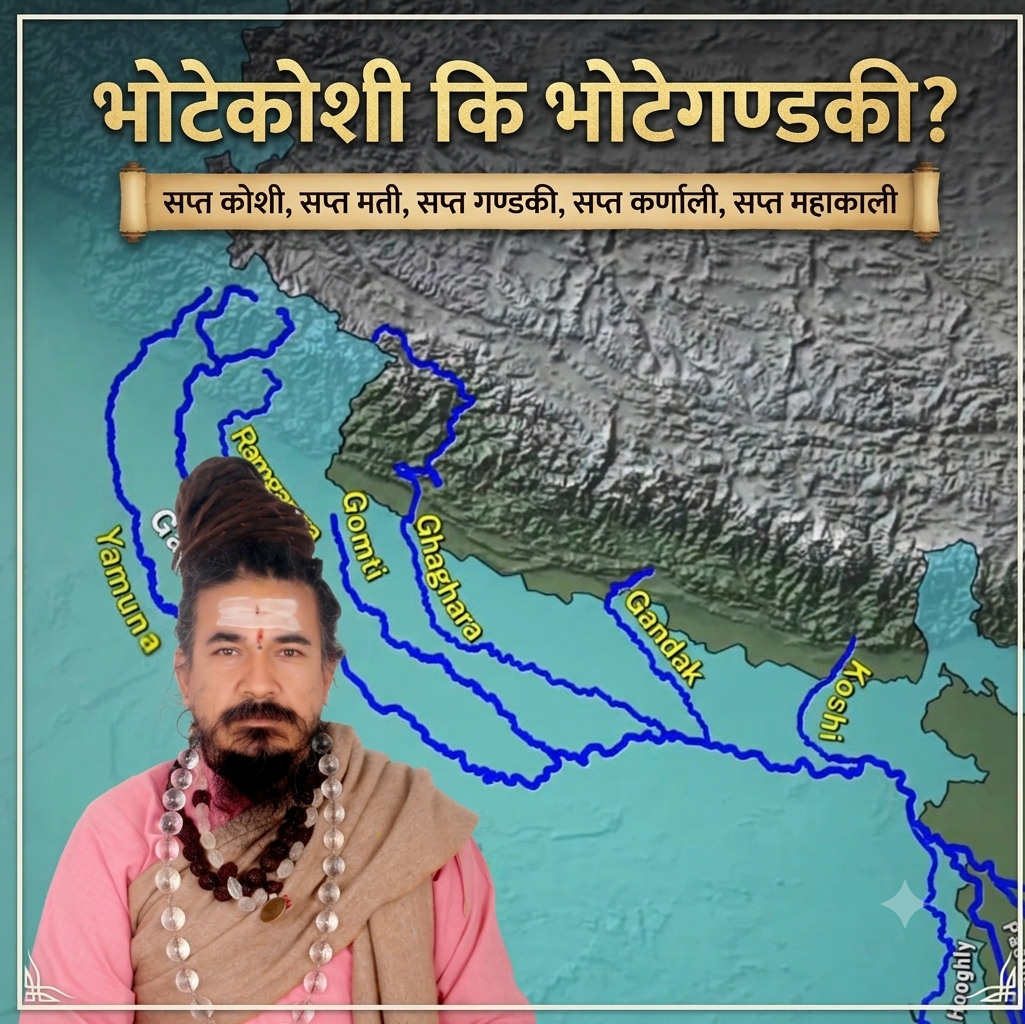 भोटेकोशी कि भोटेगण्डकी? फोनको रिङ्टोनमा गलत सूचना दिइएको भन्दै पिठाधीश हुमागाईंको आपत्ति
