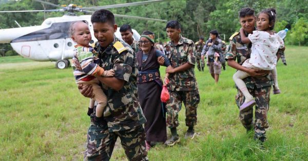 मानवीय सेवामा नेपाली सेना