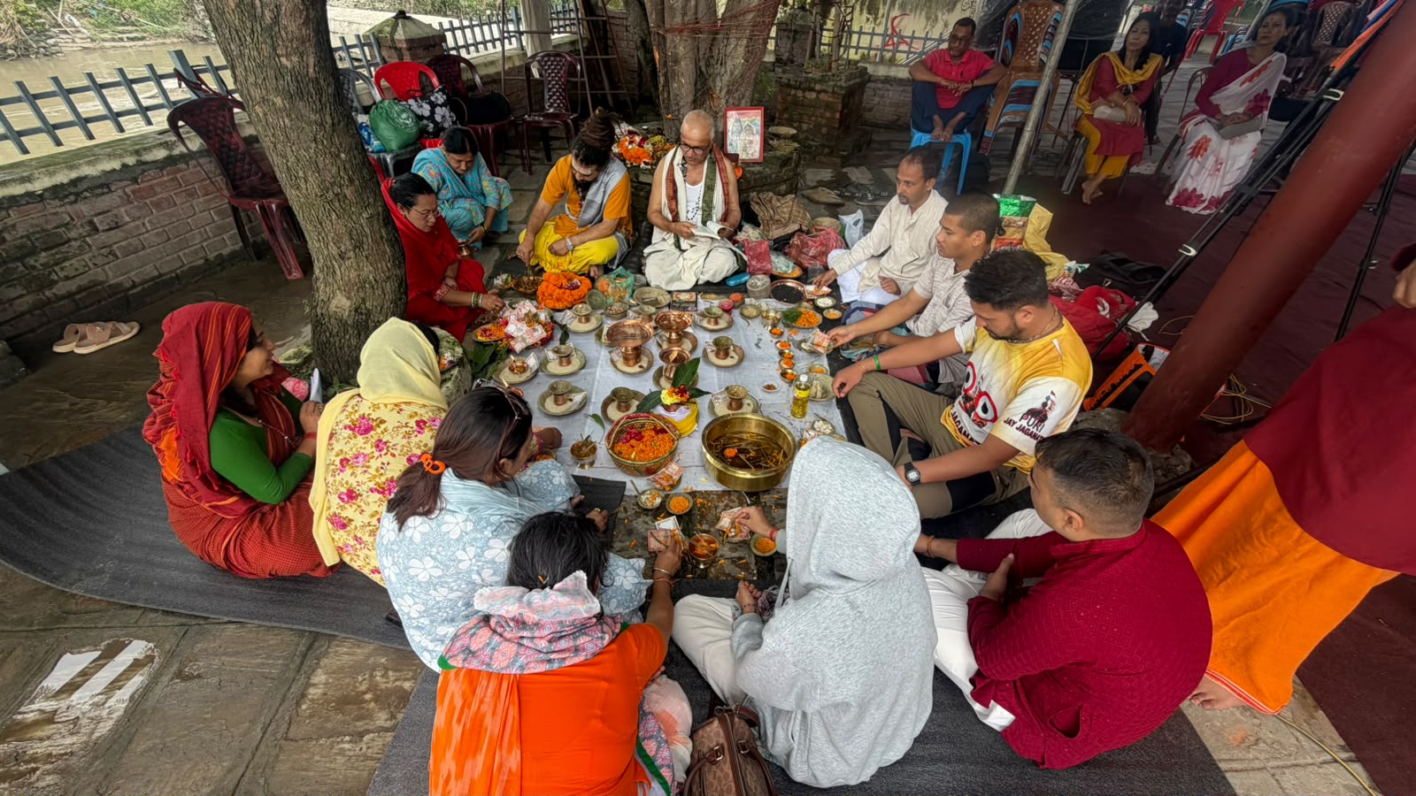 आज नाग पञ्चमी पुजा विशेष तस्बिर :शंखमूल त्रिवेणी धाममा