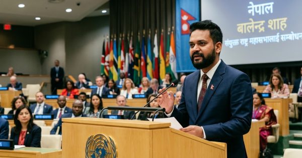 यूएन महासभामा प्रधानमन्त्री बालेन्द्र शाहले के भने ? भोटेकोशी बाढीदेखि जलवायु न्यायसम्म नेपालको आवाज