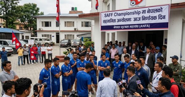 SAFF Championship मा नेपालको सहभागिता अन्योलमा, आज निर्णायक दिन