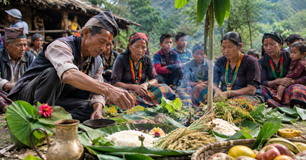 आज चेपाङ चोनाम पर्व : नयाँ अन्न, पितृ र प्रकृतिलाई अर्पण गरेर ग्रहण गर्ने परम्परा आज चेपाङ चोनाम पर्व : नयाँ अन्न, पितृ र प्रकृतिलाई अर्पण गरेर ग्रहण गर्ने परम्परा