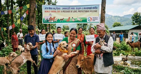 आज विश्व पशु दिवस : जनावरप्रति माया, संरक्षण र कल्याणको सन्देश