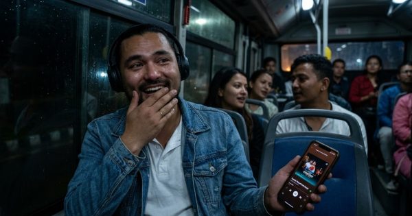 Night Bus मा आफ्नै गीत सुनेपछि फेरियो चक्र बमको जीवन