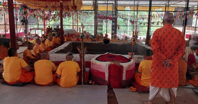 कालाग्नि रुद्रपीठ लड्केश्वर धामको लक्षहवन झलक