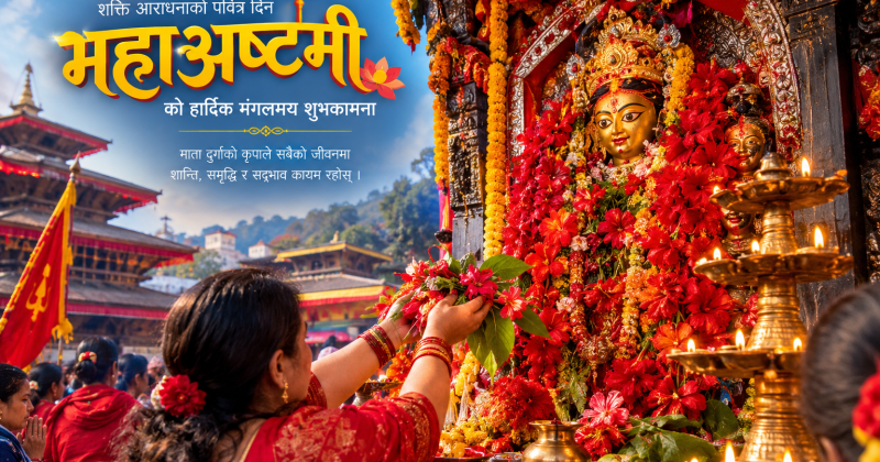 शक्ति आराधनामा देशभर भक्तजन, आज शारदीय नवरात्रको महाअष्टमी