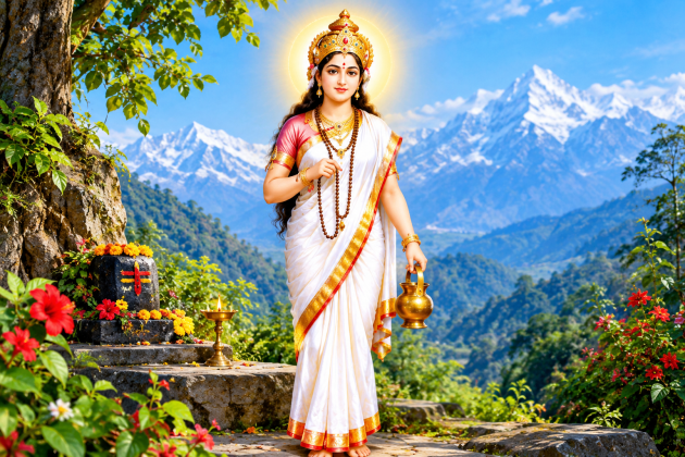 नवरात्रको दोस्रो दिन आज ब्रह्मचारिणी देवीको पूजा–आराधना गरिँदै