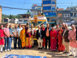 शिव–शक्ति आराधनाबाट परिवार, समाज र राष्ट्रको समृद्धिको सङ्कल्पसहित वेत्रावती शान्तियात्रा