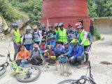 साइकल यात्रामा ललितपुरदेखि कालाग्नि रुद्रपीठ लड्केश्वर धामसम्म, करिब ३० यात्रुको आध्यात्मिक यात्रा